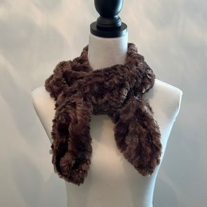 Faux fur scarf